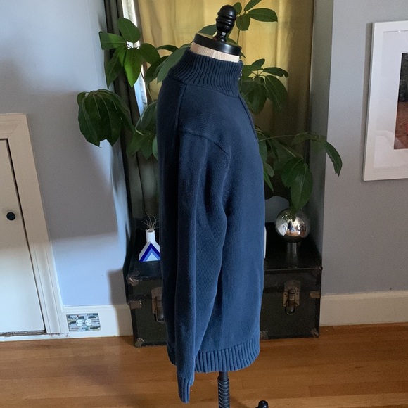 LL Bean Half Zip long sleeve crewneck Size Xl - Picture 4 of 6